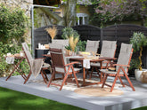 Hurungwe Acacia Wood 8 Seater Garden Dining Set