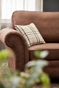 Sunningdale Faux Leather 3 Seater Sofa - Simple.furniture
