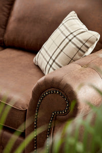 Sunningdale Faux Leather 2 Seater Sofa - Simple.furniture