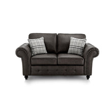 Load image into Gallery viewer, Sunningdale Faux Leather Sofa Suite - Simple.furniture
