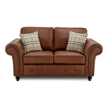 Load image into Gallery viewer, Sunningdale Faux Leather Sofa Suite - Simple.furniture

