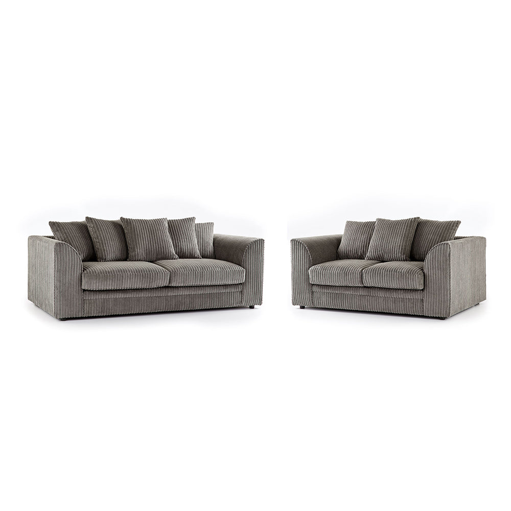 Tarriro Jumbo Cord Sofa Suite - Simple.furniture
