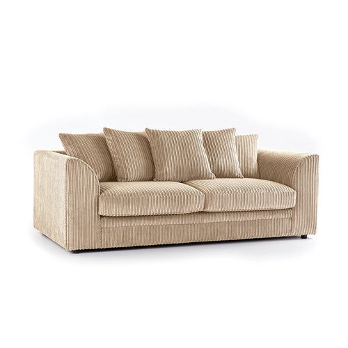 Tarriro 3 Seater Jumbo Cord Sofa - Simple.furniture