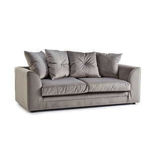 Belvedere Soft Velvet 3 Seater Sofa - Simple.furniture
