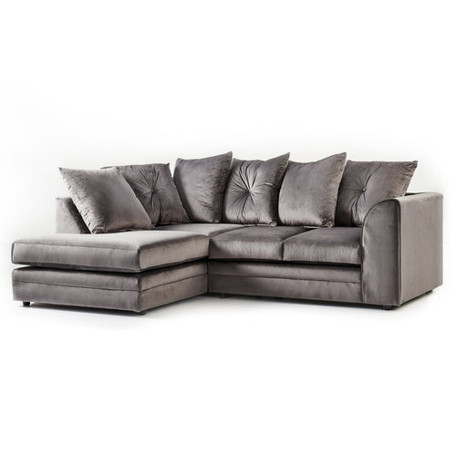 Belvedere Soft Velvet Corner Sofa - Simple.furniture