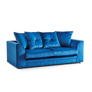 Belvedere Soft Velvet 3 Seater Sofa - Simple.furniture