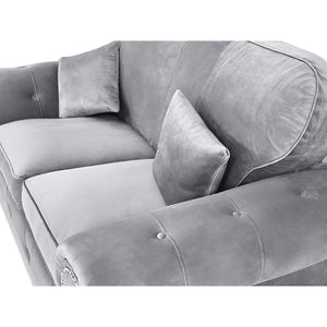 Sunningdale Plush Velvet 2 Seater Sofa