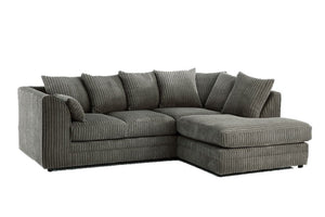 Tarriro Jumbo Cord Corner Sofa - Simple.furniture